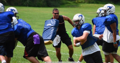coaching football