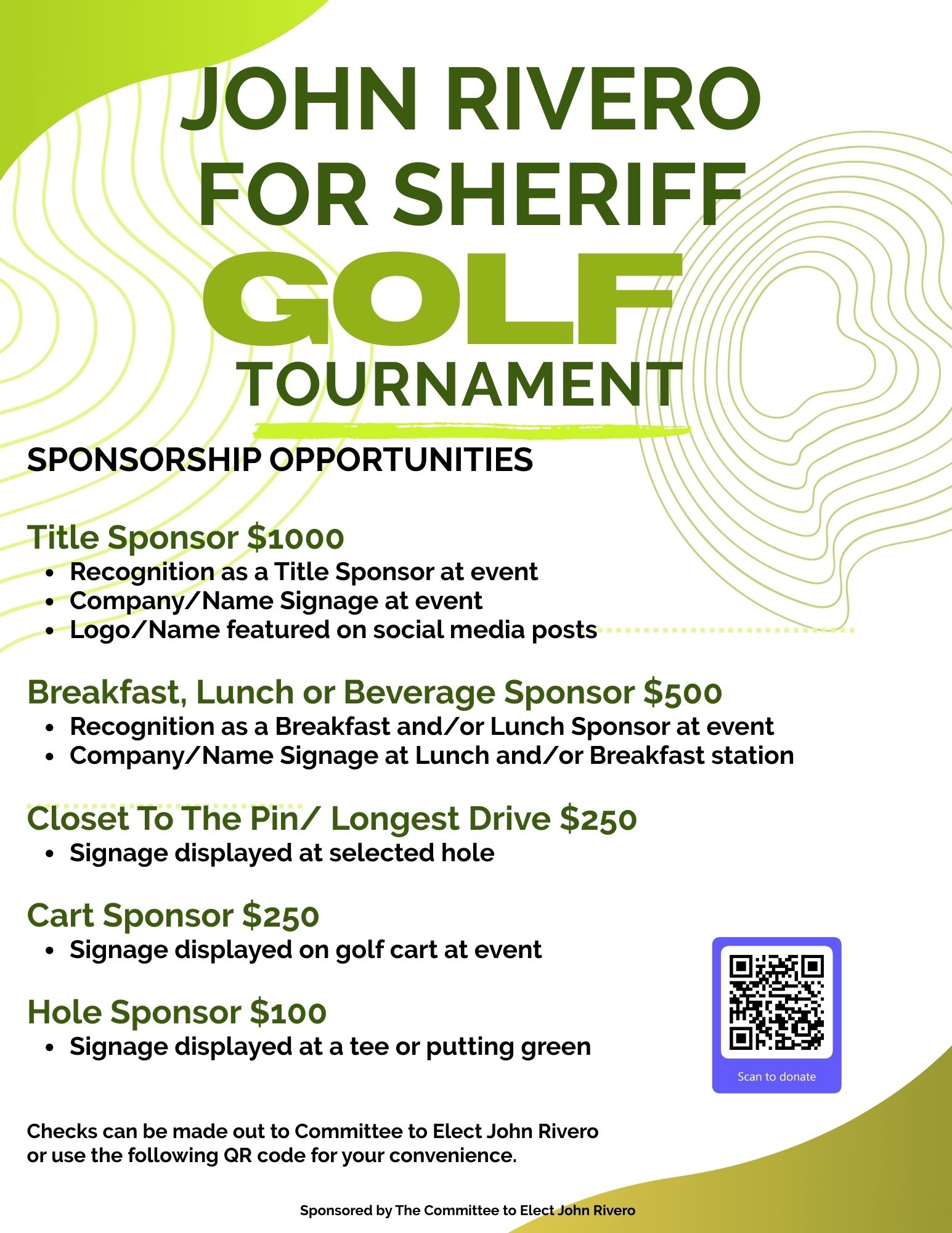 golf invitation